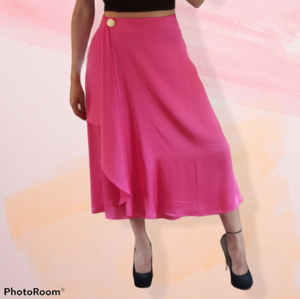 Express coral skirt